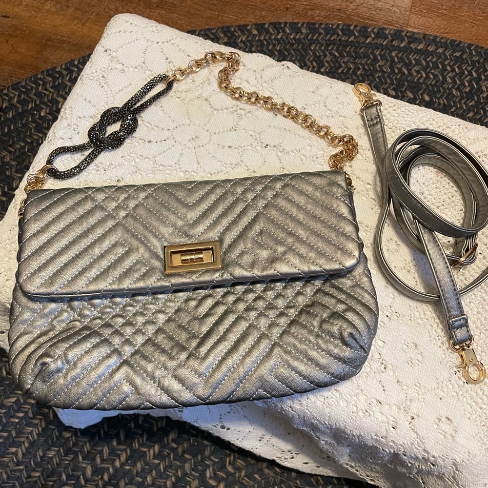 Vintage Silver Evening Purse